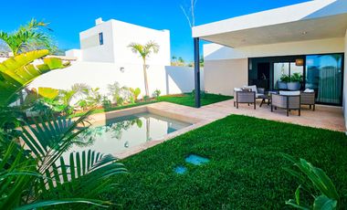 Casa en venta UN PISO ENTREGA INMEDIATA en Real Montejo en Mérida