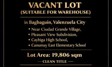 Residential Lot for sale in A. Mariano Street, Christ the King Village, Bagbaguin, 2nd District, Valenzuela, Northern Manila District