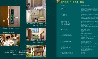 For Sale New Villa in Ungasan Ocean View