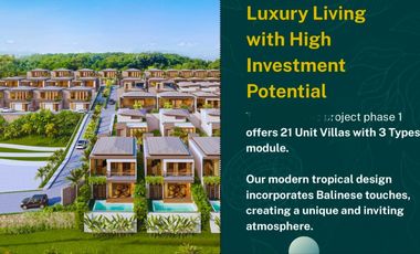 For Sale New Villa in Ungasan Ocean View