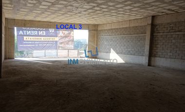 ULTIMOS LOCALES SOBRE AV. PRINCIPAL DESDE 60 HASTA 550MTS