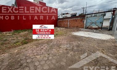 🚨🏗️ TERRENO EN RENTA – NUEVA CHAPULTEPEC