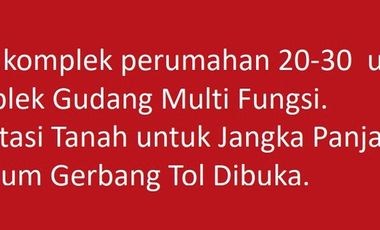 Dijual cepat tanah strategis di Bugel Salatiga