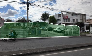 Terreno en venta en Ambato ideal para locales y departamentos en Av. Indoamérica, sector Izamba vía Quito