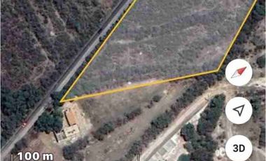 8700 M2 DE TERRENO SOBRE CARRETERA EN ACCESO A TECALI PUEBLA.