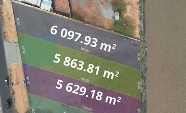 Se alquilan terrenos de 5000 m2 para galpón o local sobre la Av. Narcisa de Jesús