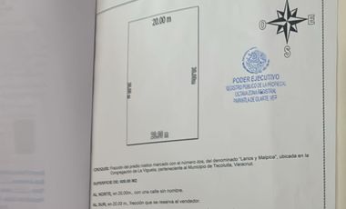 TERRENO EN VENTA EN COSTA ESMERALDA