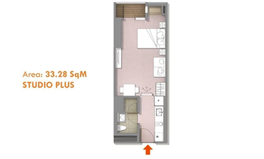 【For SALE】MANDANI BAY QUAY 26th FLOOR STUDIO PLUS(with a Balcony) UNIT