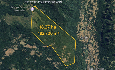 Terreno en venta en Curarrehue, Cautín