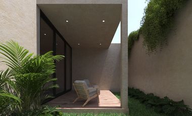 Departamento en venta con piscina 2 recámaras en Temozón Norte Mérida