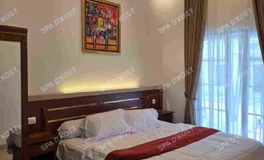 Disewakan Rumah kontrakan Mewah,elegan, nyaman, Tipe 75 luxury Plus SPA D'KOST, lokasi Kartama Pekanbaru