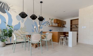 Villa en la playa en venta frente al mar en Telchac puerto