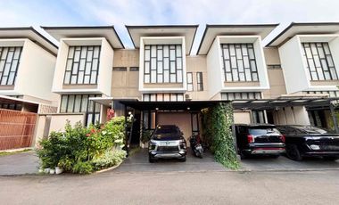 DIJUAL/DISEWAKAN RUMAH PREMIUM SEMI/FULL FURNISHED SIAP HUNI DI SEMAYANG ASYA, JGC, JAKARTA TIMUR