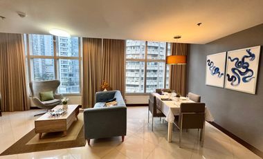 ONE CENTRAL MAKATI: 2BR For Rent, 105 sqm, Fully furnished, Nicely Interiored, 1 parking, P90,000/mo.