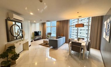 ONE CENTRAL MAKATI: 2BR For Rent, 105 sqm, Fully furnished, Nicely Interiored, 1 parking, P90,000/mo.