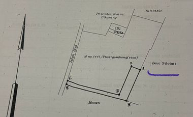 Dijual Tanah Lokasi Strategis di Pasir Gombong, Cikarang Utara