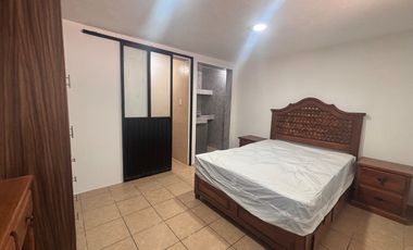 Renta de Estudio Amueblado a 5 min del Hospital San José (Jardines de la Hacienda)