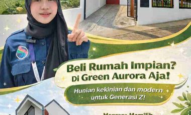 Rumah Modern Cluster Green Aurora Cocok Buat Gen Z, Minimalis & Kekinian