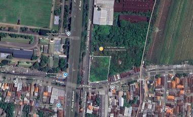 Tanah Raya Frontage Ahmad Yani Sruni Gedangan Waru Strategis