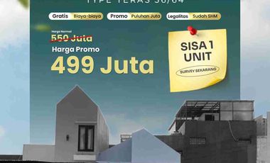 Rumah siap huni di Cihanjuang bonus kanopi Dekat cimahi
