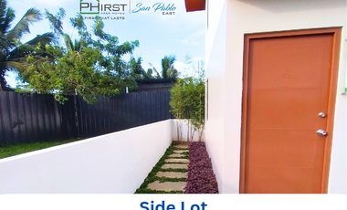 2BR 1T&B Townhouse For Sale,along the highway San Pablo Laguna