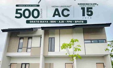 Rumah Dua lantai Murah Poros Hertasning Makassar