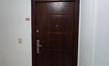 DEPARTAMENTO EN RENTA EXTERIOR MUY ILUMINADO EN SANTA CRUZ DEL MONTE