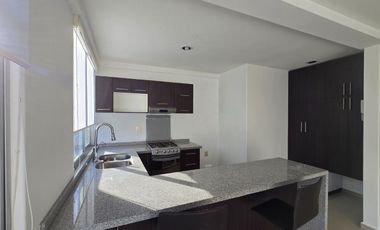 DEPARTAMENTO EN RENTA EXTERIOR MUY ILUMINADO EN SANTA CRUZ DEL MONTE