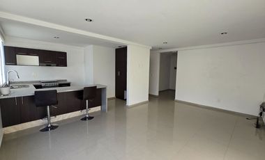 DEPARTAMENTO EN RENTA EXTERIOR MUY ILUMINADO EN SANTA CRUZ DEL MONTE