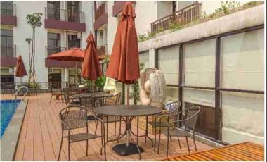 Di Jual Apartement full furnish type studio lokasi strategis di belakang kampus UI Depok