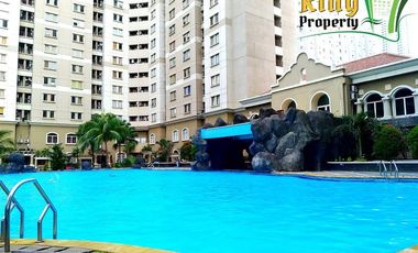 Ready Survey Stock terbatas Disewakan 2BR Mediterania Garden Residence 1 Partiallly Furnished Homey, Cukup Jalan Kaki ke Ukrida dan Mall Central Park.