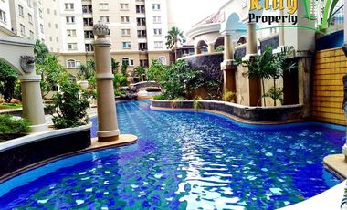 Disewakan 2BR Mediterania Garden Residence 1 – Partial Furnished Homey, Jalan Kaki ke Ukrida Central Park Mall dan Pusat Kuliner Tanjung Duren
