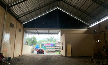 Dijual Gudang Zona Kuning Lokasi Strategis Ngemplak,Boyolali  Luas 1880m2