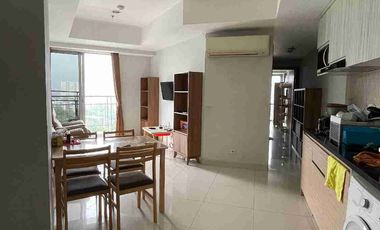 Apt The Mansion Kemayoran 2 Br 60m, Semi Furnished Bisa KPA Jual Cepat