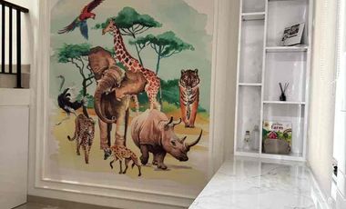 dijual cepat rumah minimalis semi furnish di summarecon mutiara makassar 2 lantai