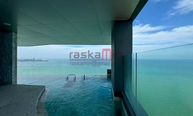 🔥 Private Lift, Sea View, 2 Bedrooms, Fully Furnished, Beachfront, High Privacy