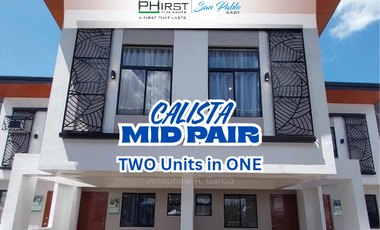 Townhouse 4BR 2T&B For Sale, Phirst Park Homes, San Pablo Laguna