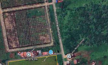 Tanah Tepi Jalan Sungai Raya Dalam 110x170