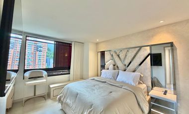 Amoblado Exclusivo Apartamento piso 23 Poblado
