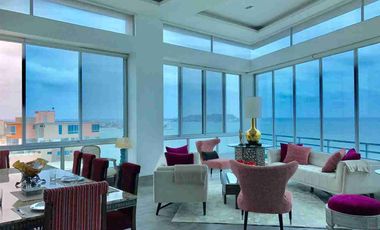 Penthouse full amoblado de Venta con vista al mar en Salinas - San Lorenzo