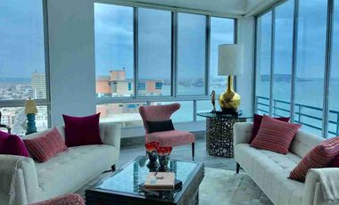 Penthouse full amoblado de Venta con vista al mar en Salinas - San Lorenzo
