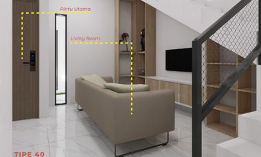 Hunian Premium Paviliun Townhouse for sale