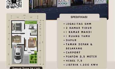 Ini dia yang di cari. rumah KPR murah DP cuma 5jt all in