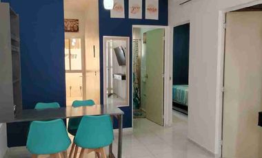 DEPARTAMENTO EN PLANTA BAJA AMOBLADO  DE 2 RECAMARAS CON PATIO EN JARDINES DE MAYAKOBA