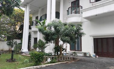 Rumah mewah 2 lantai, swimming Pool, post security, Metro, View Golf Pondok Indah CL 602