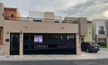 RENTO CASA EN SANTA BARBARA RESIDENCIAL EN HERMOSILLO, SONORA