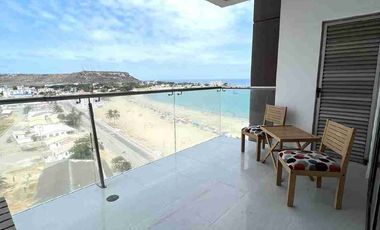 Departamento  amoblado de Venta  en Edificio Punta Pacífico 
Chipipe- Salinas