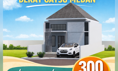 rumah dijual dekat gatsu medan