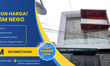 Jual kosan Income 1M / Tahun dekat UNAIR