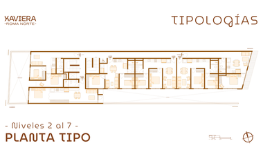 Departamento en preventa en Col. Roma Norte